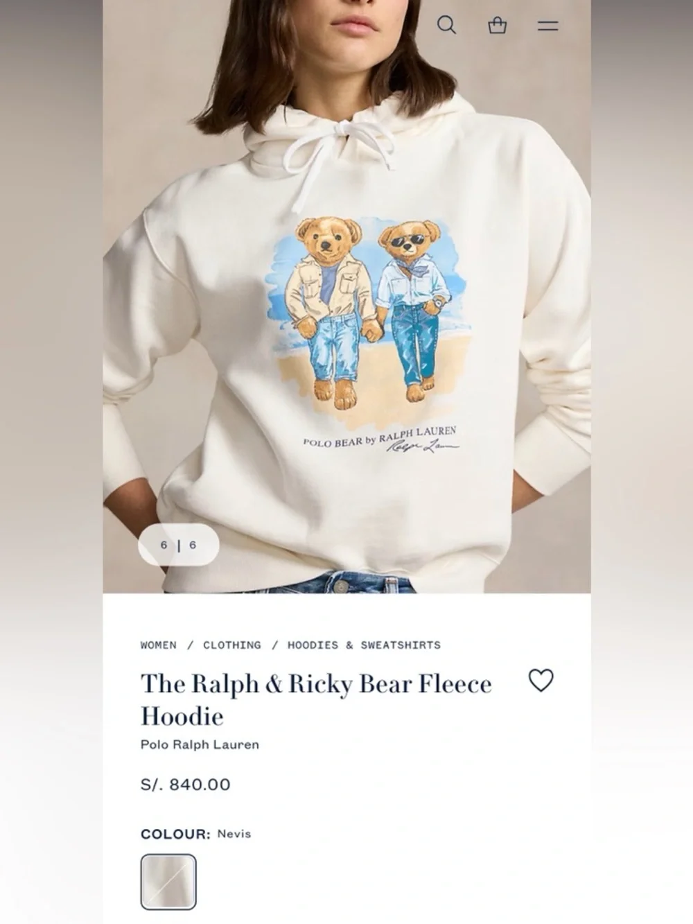 Polo Ralph Lauren The Ralph and Ricky Bear Fleece Hoodie - Picture 10 of 11